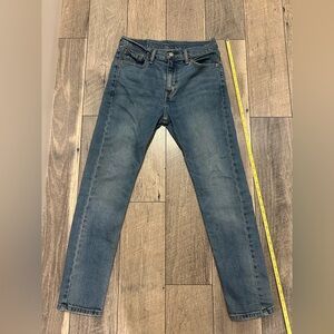 Levi's Men's Slim Fit Blue Jeans Size 30 L30
